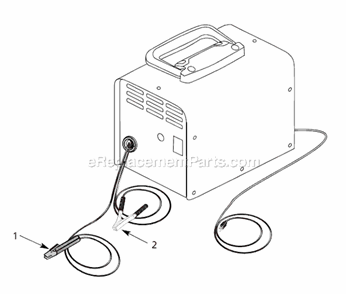 Page A Diagram and Parts List for WS0990  Campbell Hausfeld Welder